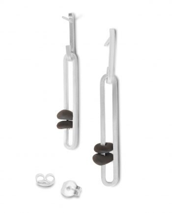 Pendiente RUTA de varios eslabones - Pedramar -joya en plata