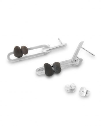 Pendiente RUTA de varios eslabones - Pedramar -joya en plata